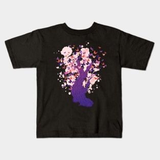 Butterfly Tree Kids T-Shirt